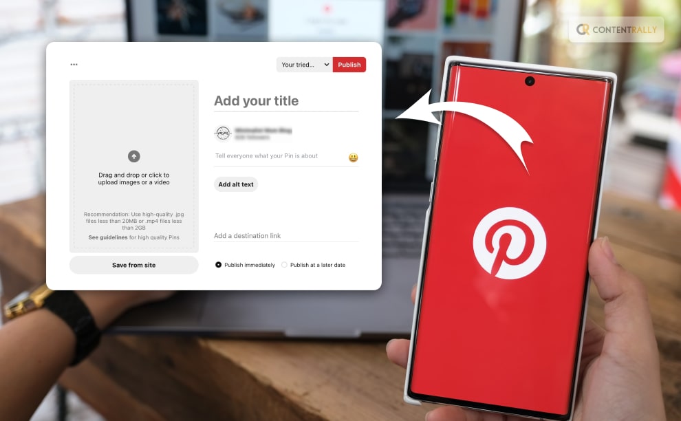 how to post on Pinterest