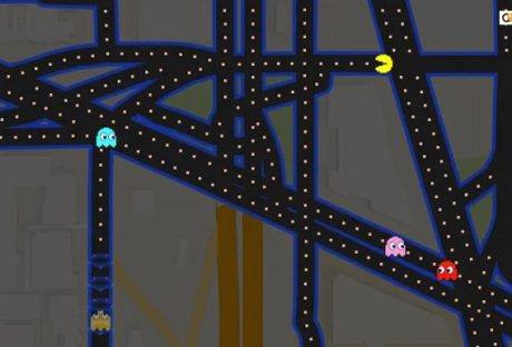 pacman google maps